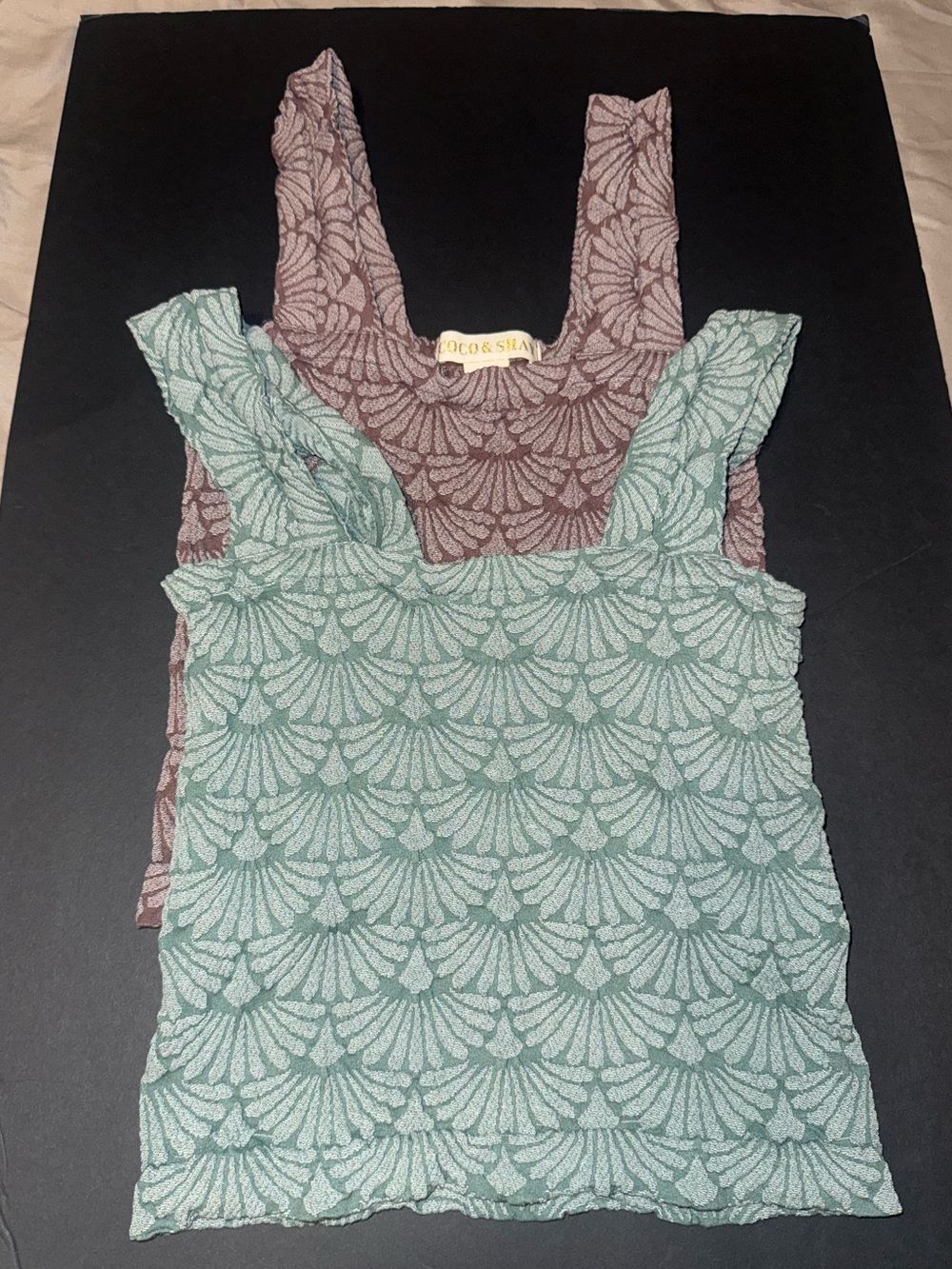 Women's Ribbed Patterned Tanks